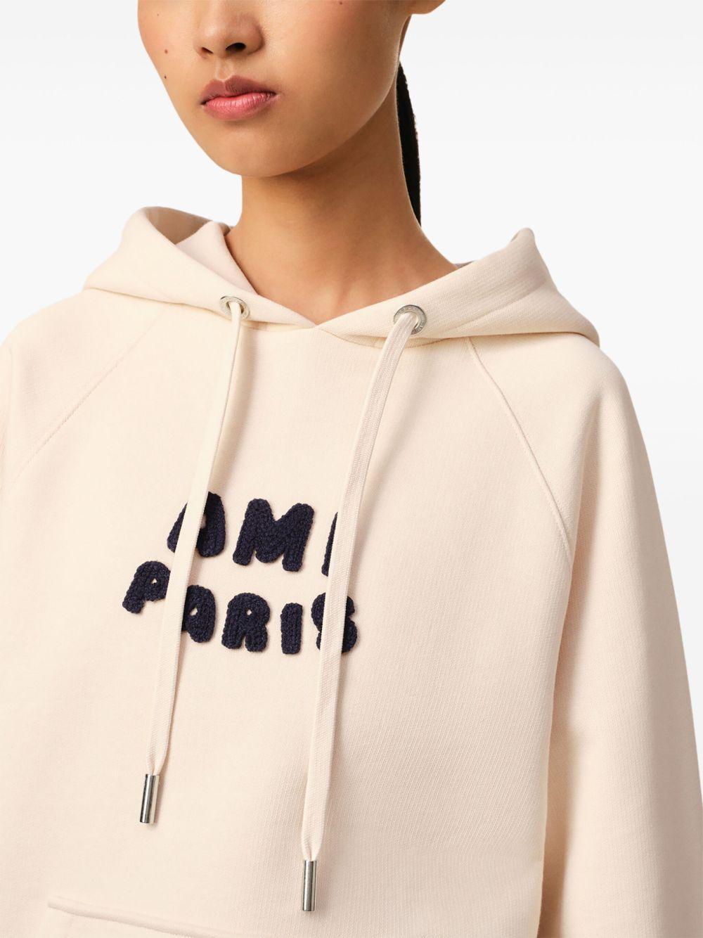 logo-appliqué hoodie Product Image