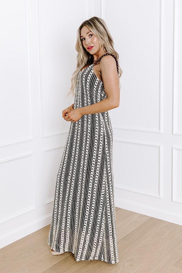 Acapulco Sunsets Knit Maxi Dress Product Image