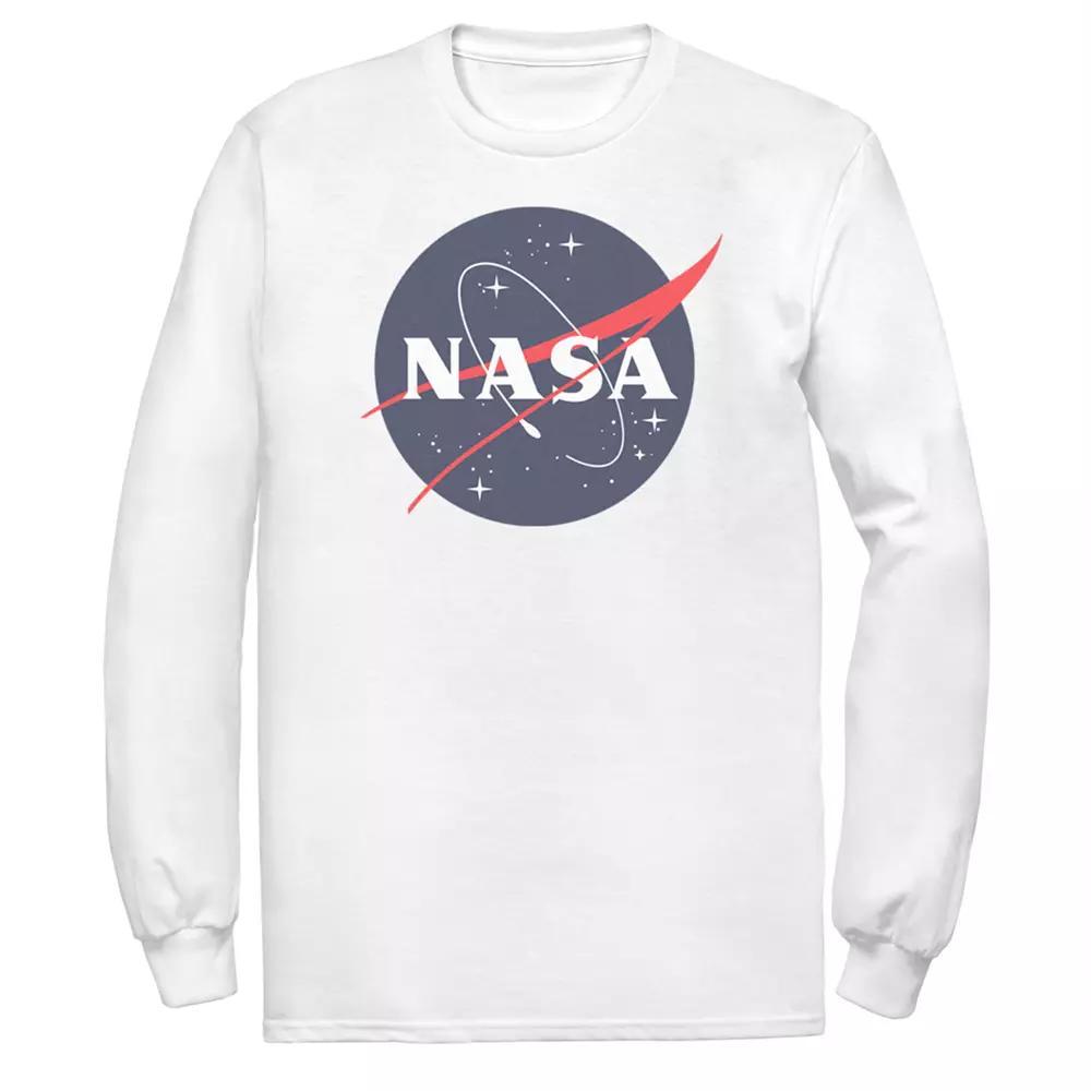 Men's NASA Logo Tee, Size: Small, White Product Image