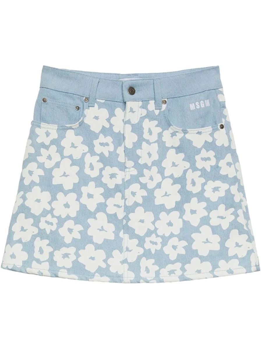 MSGM Skirt Clothing In Multicolor Product Image