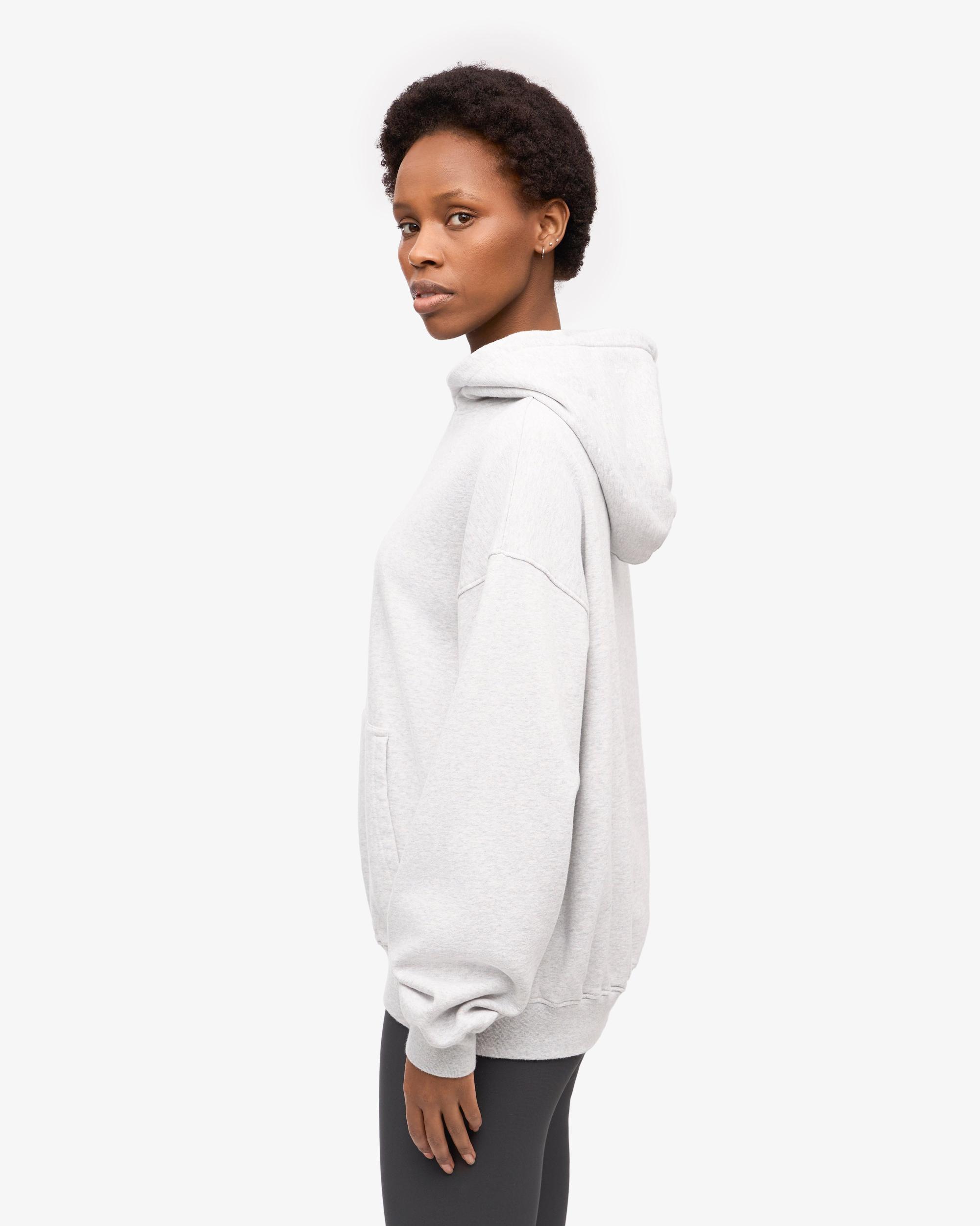 Organic Oversized Hood - Snow Melange Product Image