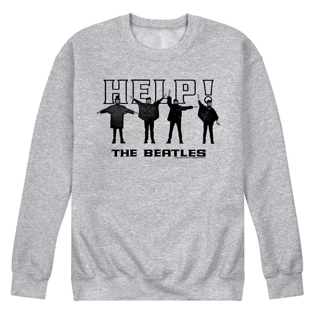 Mens The Beatles Help Fleece Sweatshirt Product Image