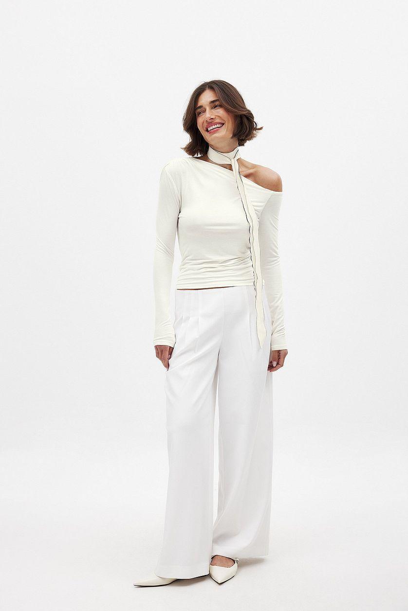 Off Shoulder Jersey Top Product Image