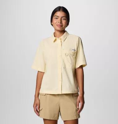 Columbia Women's PFG Wild Cast Short Sleeve Shirt- Product Image