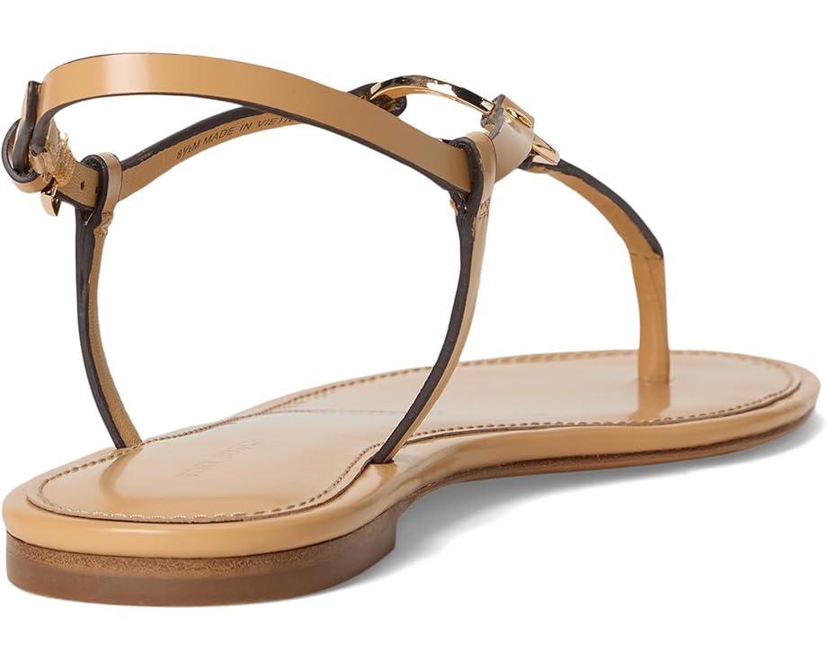 Eyelet Toe Ring Sandals Product Image