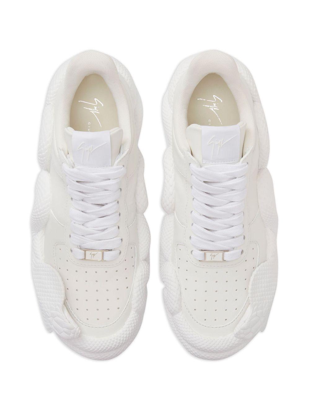 Cobras leather 3D-detail sneakers Product Image