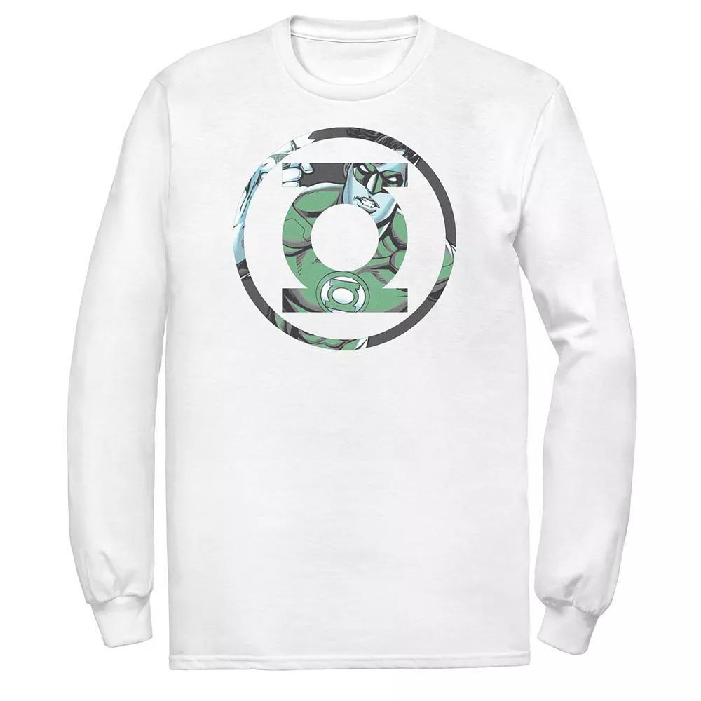 Mens DC Comics Green Lantern Face Logo Tee Product Image