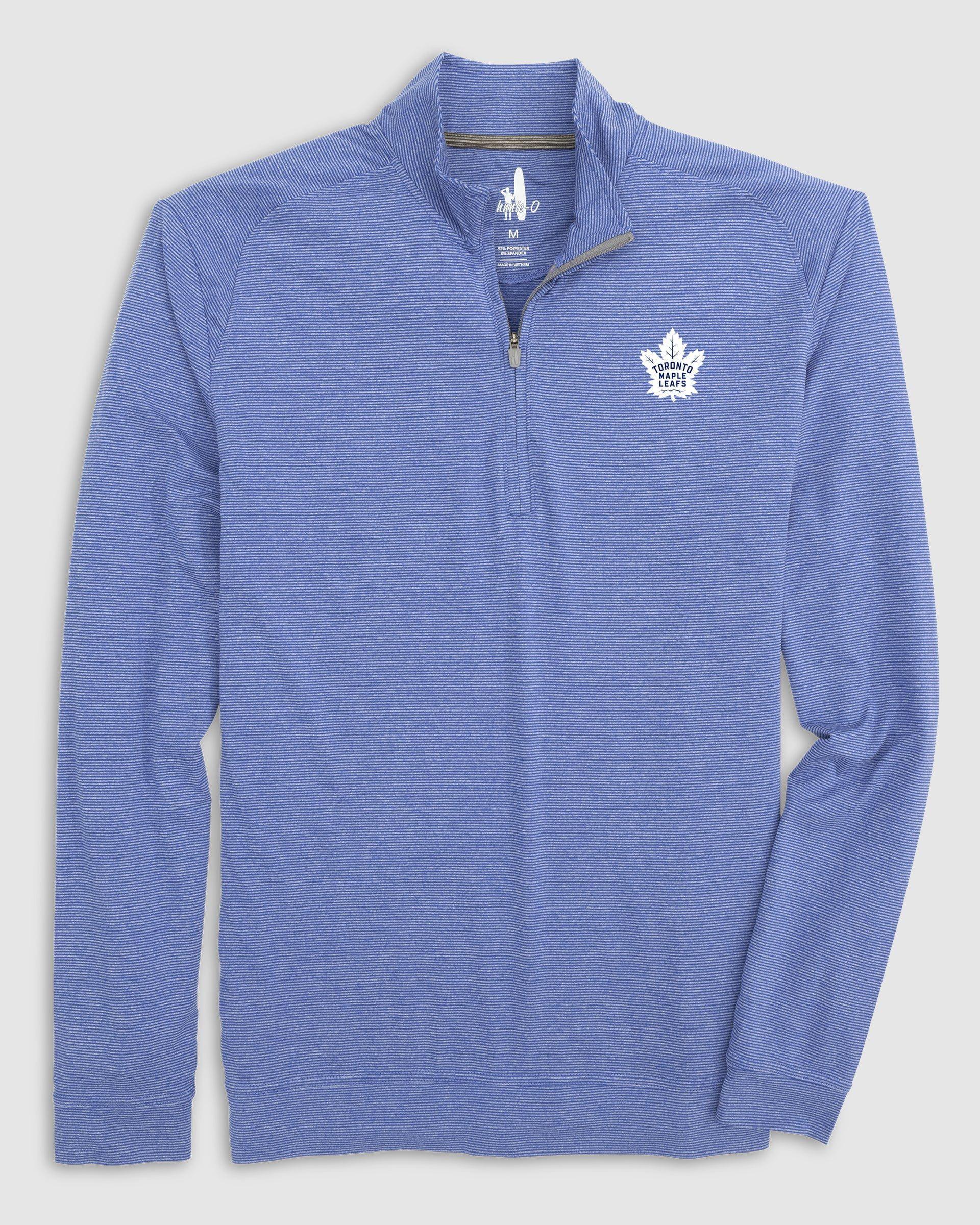Washington Capitals Vaughn Striped Performance 1/4 Zip Product Image