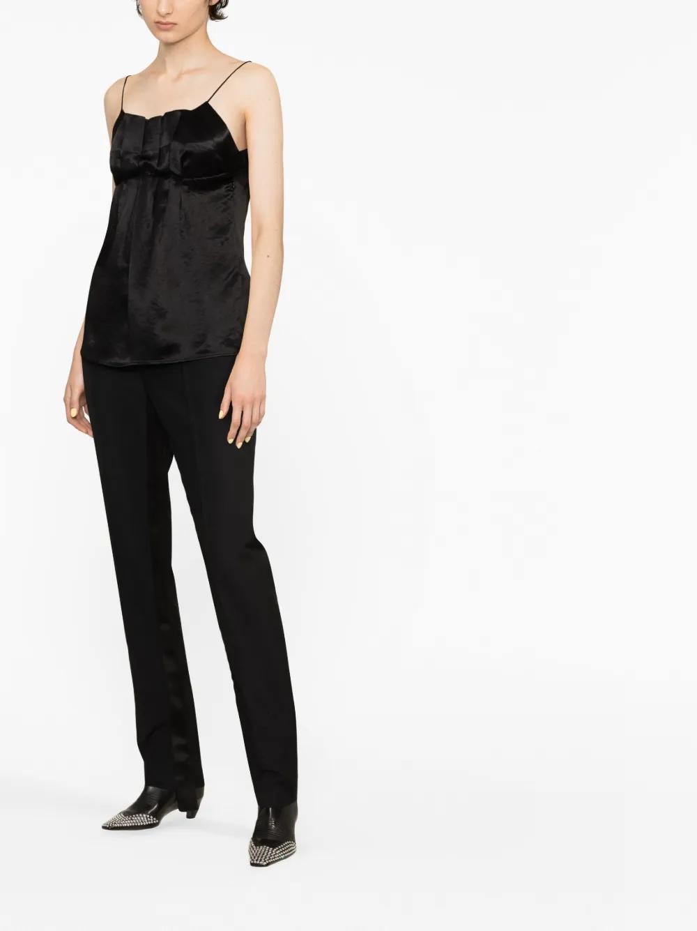 JIL SANDER V-back Vest Top In Black Product Image