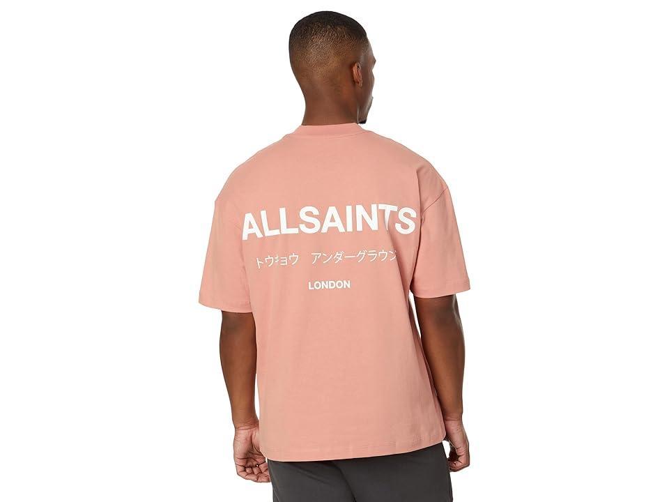 Allsaints Underground Organic Cotton Logo Graphic Tee Product Image