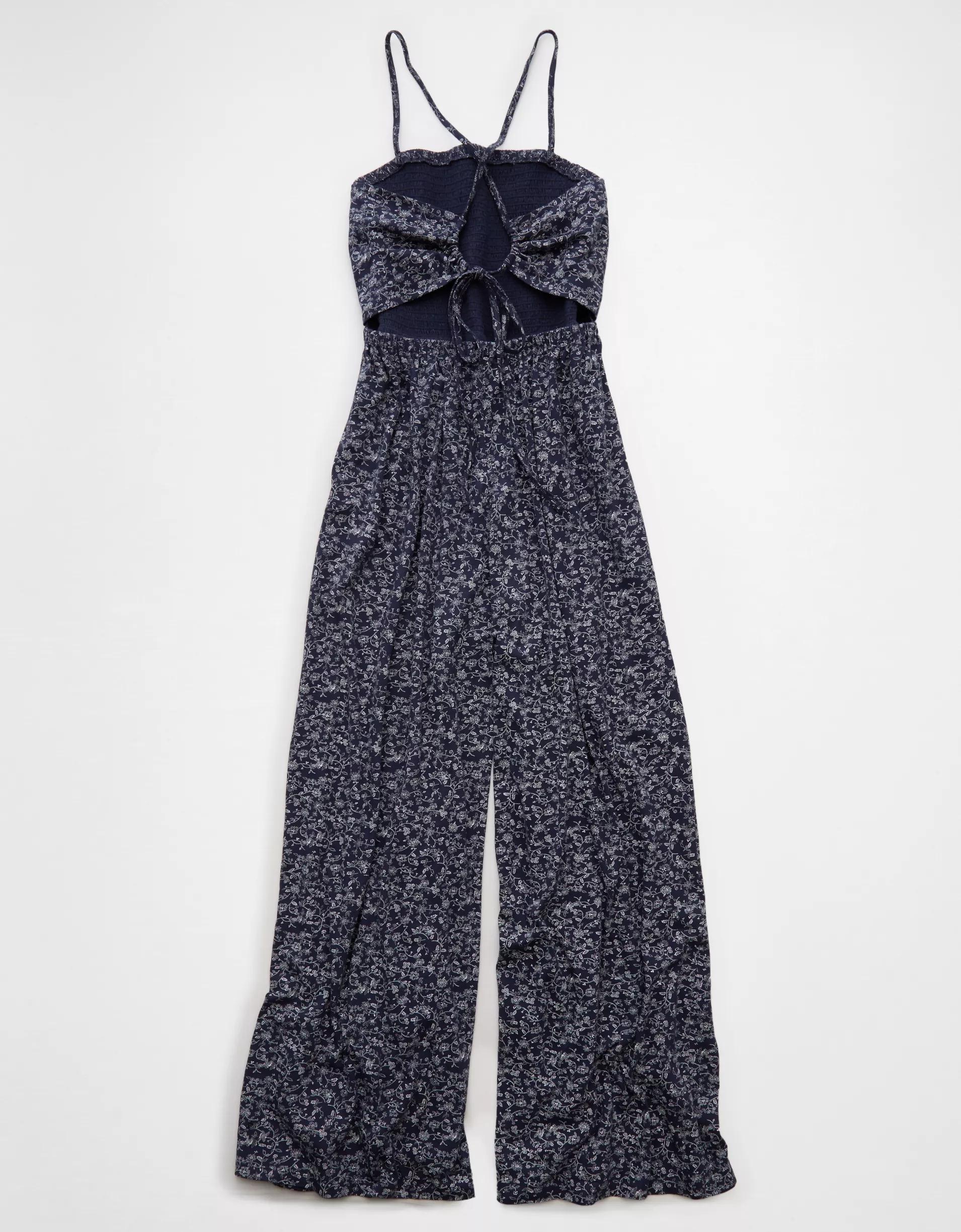 AE Sunchaser Knit Babydoll Jumpsuit Women's Product Image