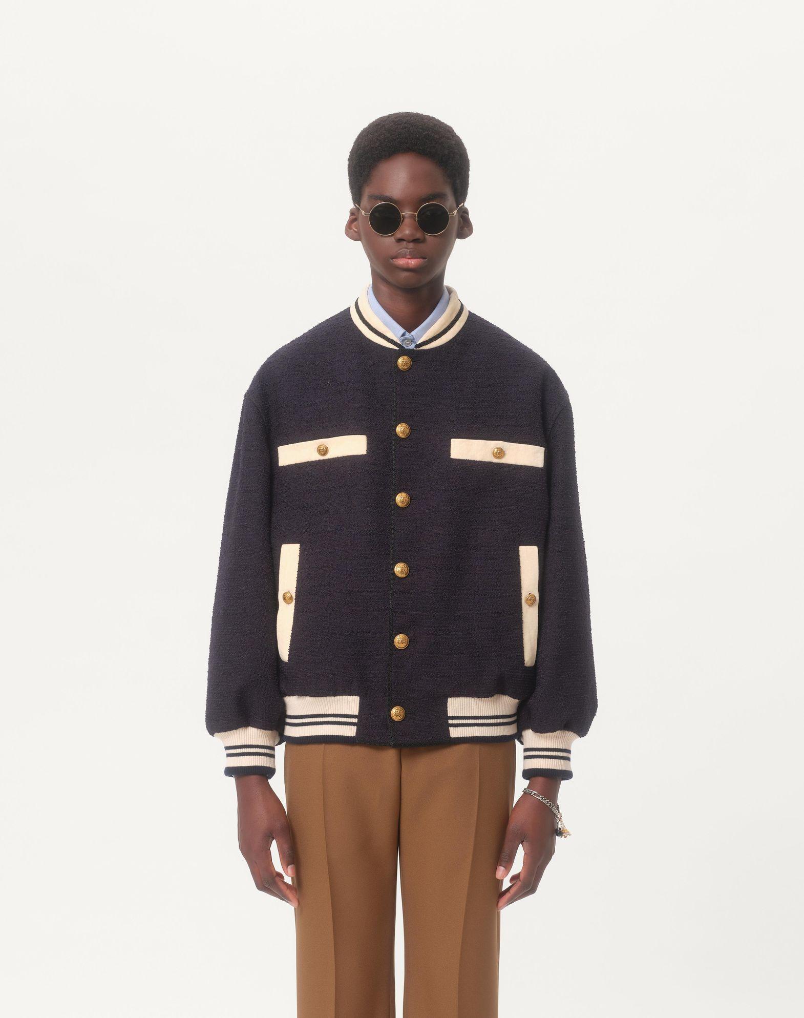 Cotton Tweed Bomber Product Image