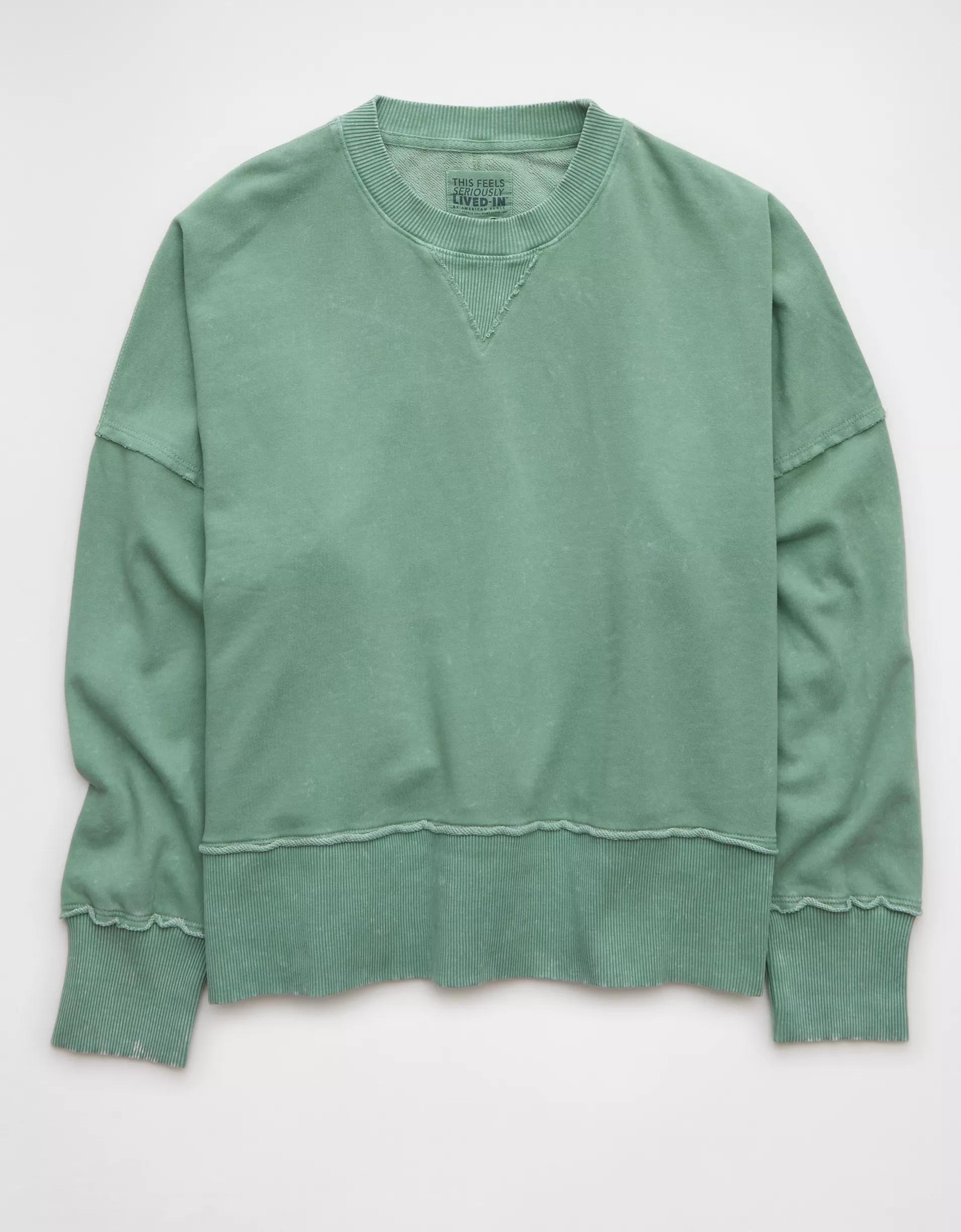 AE Big Hug Crew Neck Sweatshirt Product Image