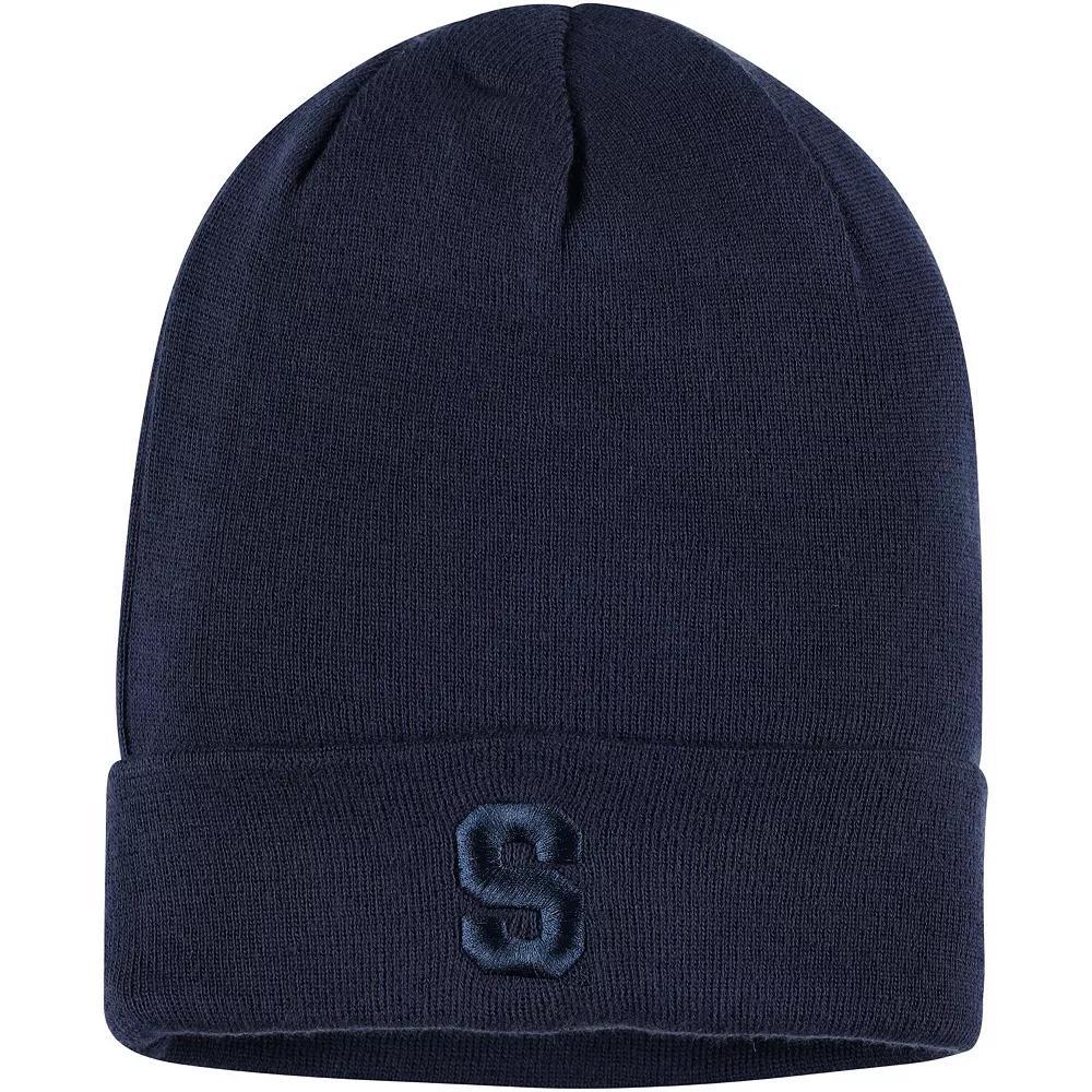 Men's Nike Navy Syracuse Orange Tonal Cuffed Knit Hat, Blue Product Image