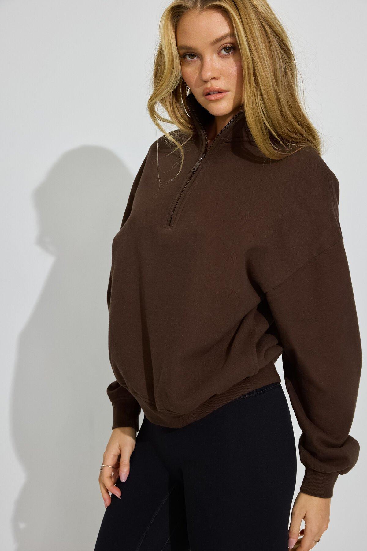 UltraFleece Half Zip Sweatshirt Product Image