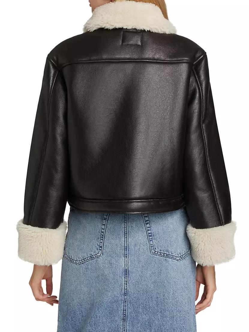 Imani Faux-Leather Jacket Product Image