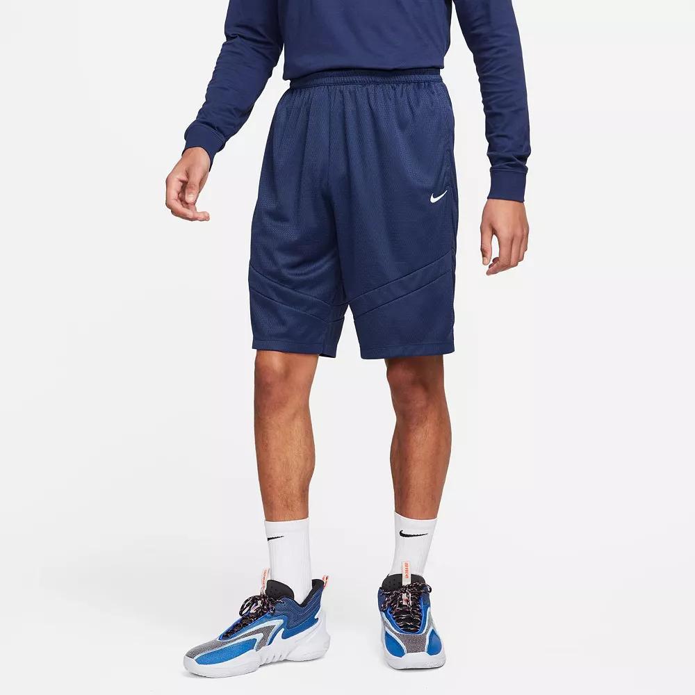 Men's Nike Dri-FIT Icon 11-in. Basketball Short, Size: XL, Black Navy Product Image