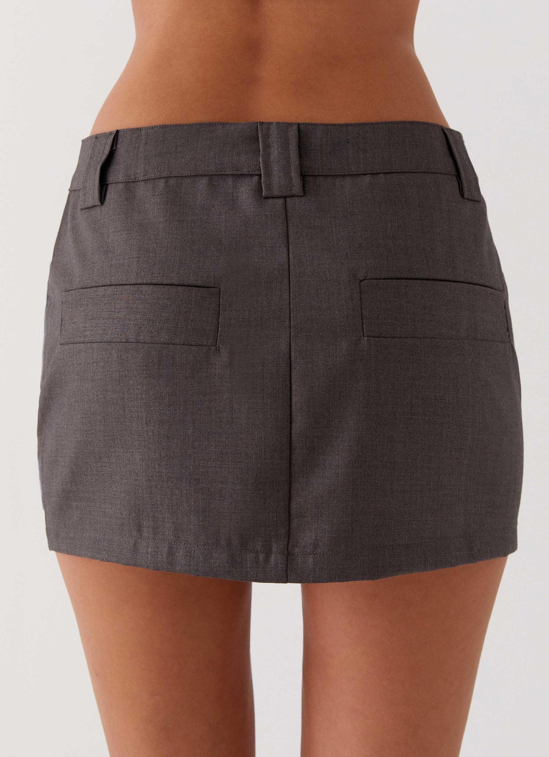 Bad Blood Cargo Mini Skirt - Army Product Image