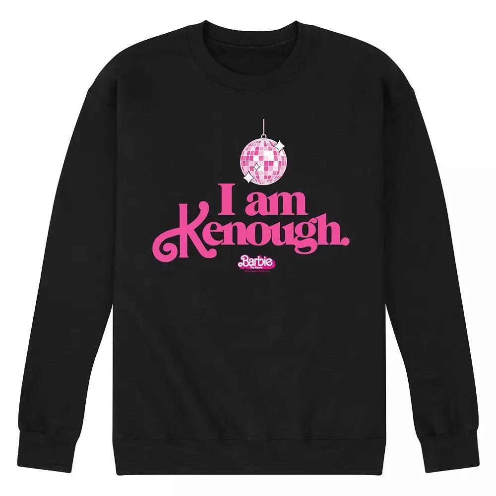 Men's Barbie The Movie I Am Kenough Disco Ball Graphic Tee, Size: Large, Grey Gray Product Image