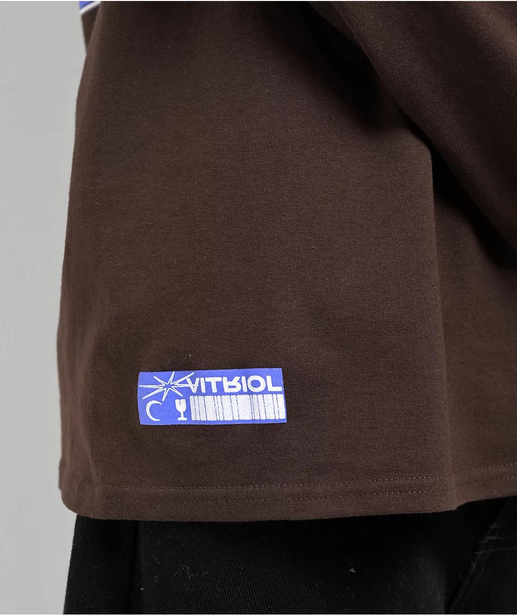 Vitriol Chaos Brown Long Sleeve T-Shirt Product Image