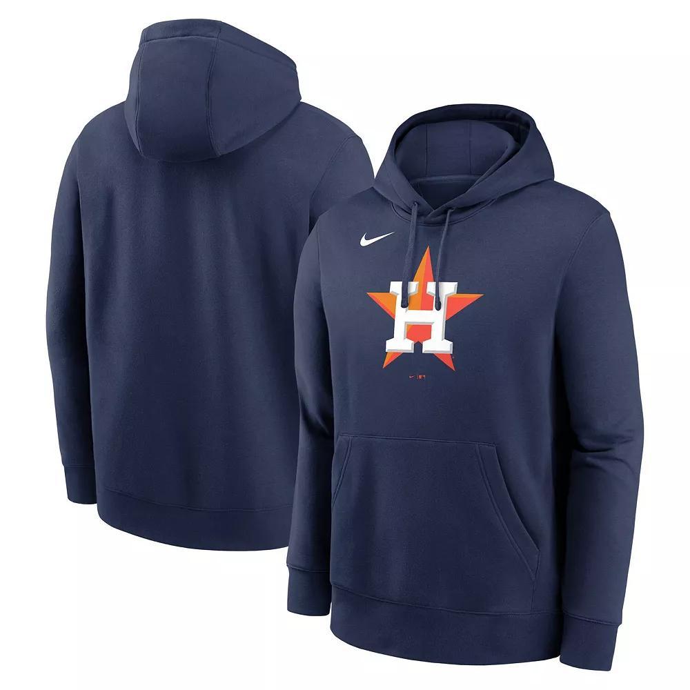 Men's Nike Royal Atlanta Braves Cooperstown Collection Logo Club Pullover Hoodie, Size: 2XL, Blue Product Image