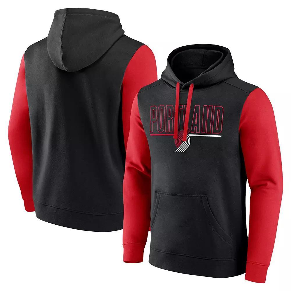 Men's Fanatics Navy Boston Red Sox Outline Fleece Pullover Hoodie, Size: XL, Blue Product Image