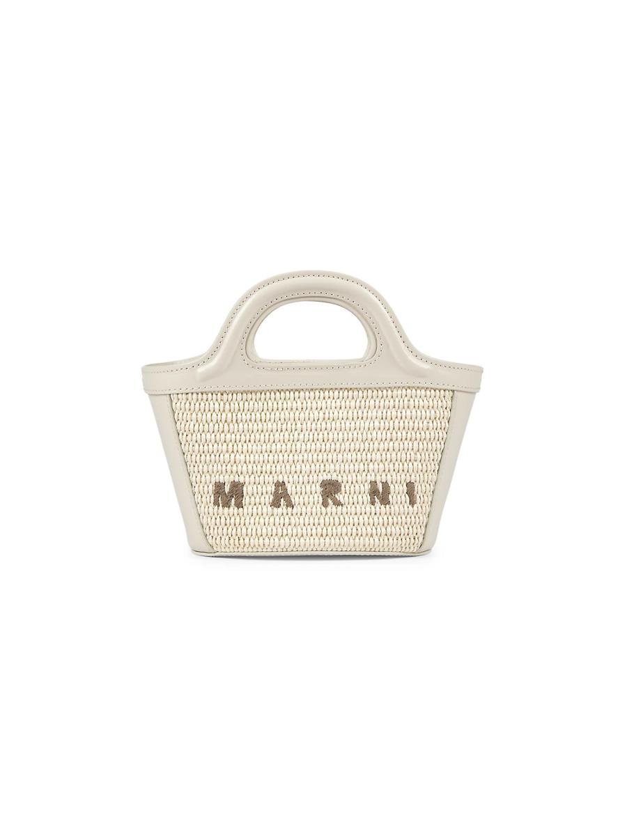 Womens Tropicalia Micro Leather Crossbody Bag Product Image