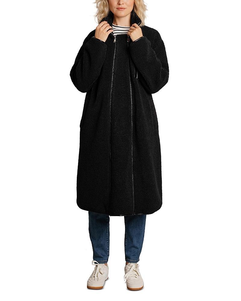 Nom Maternity Teddi Zip Coat Product Image