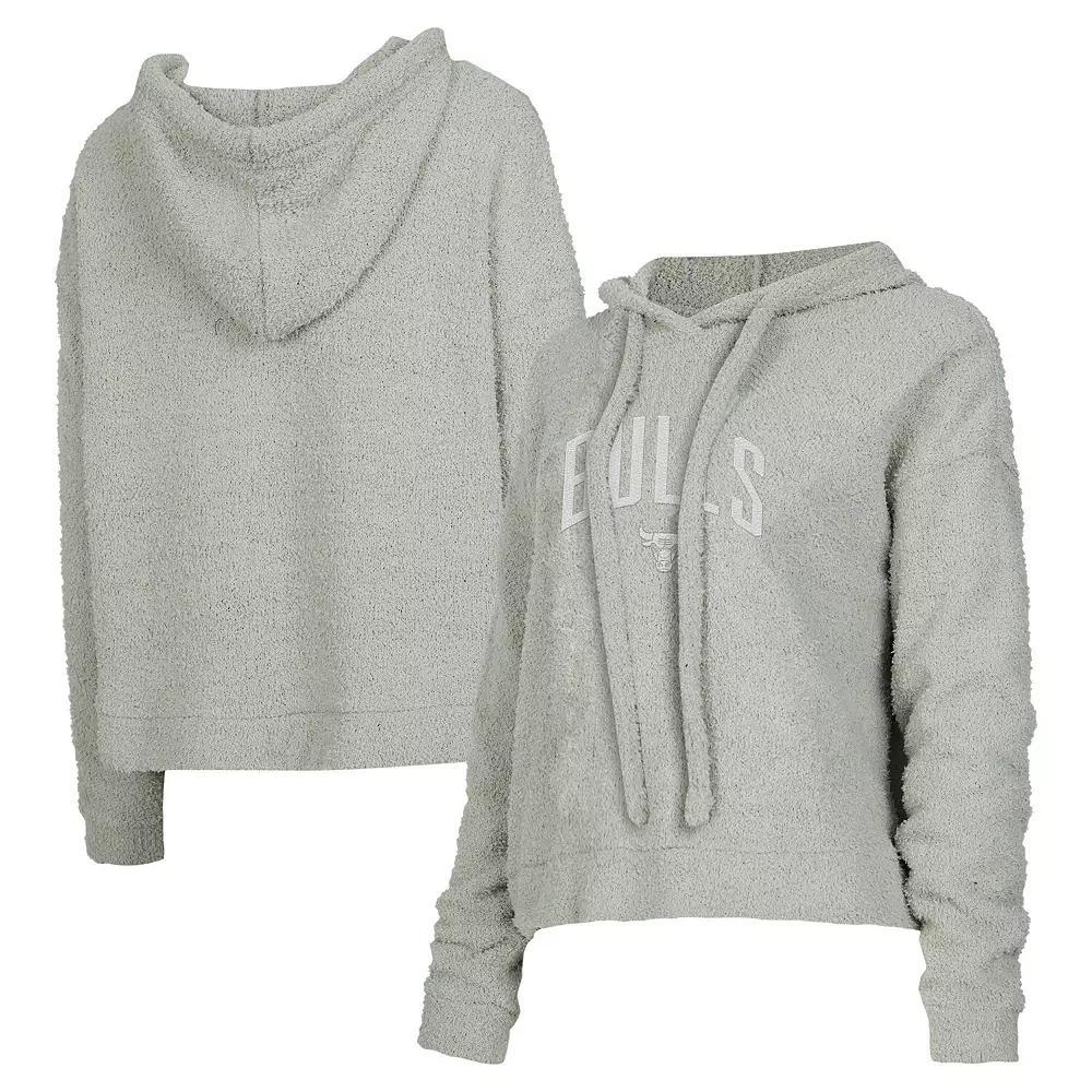 Women's Concepts Sport  Gray New York Knicks Ventura Comfy Pullover Hoodie, Size: Small, Grey Product Image