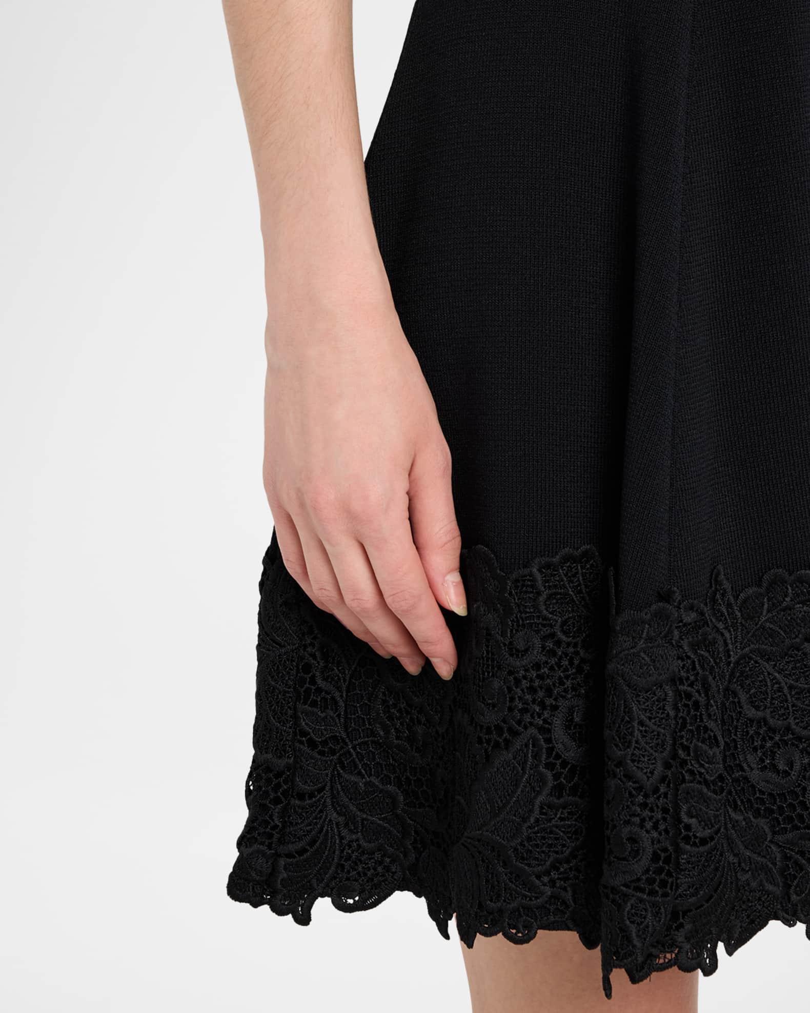 Orpheus Lace Combo Mini Dress Product Image