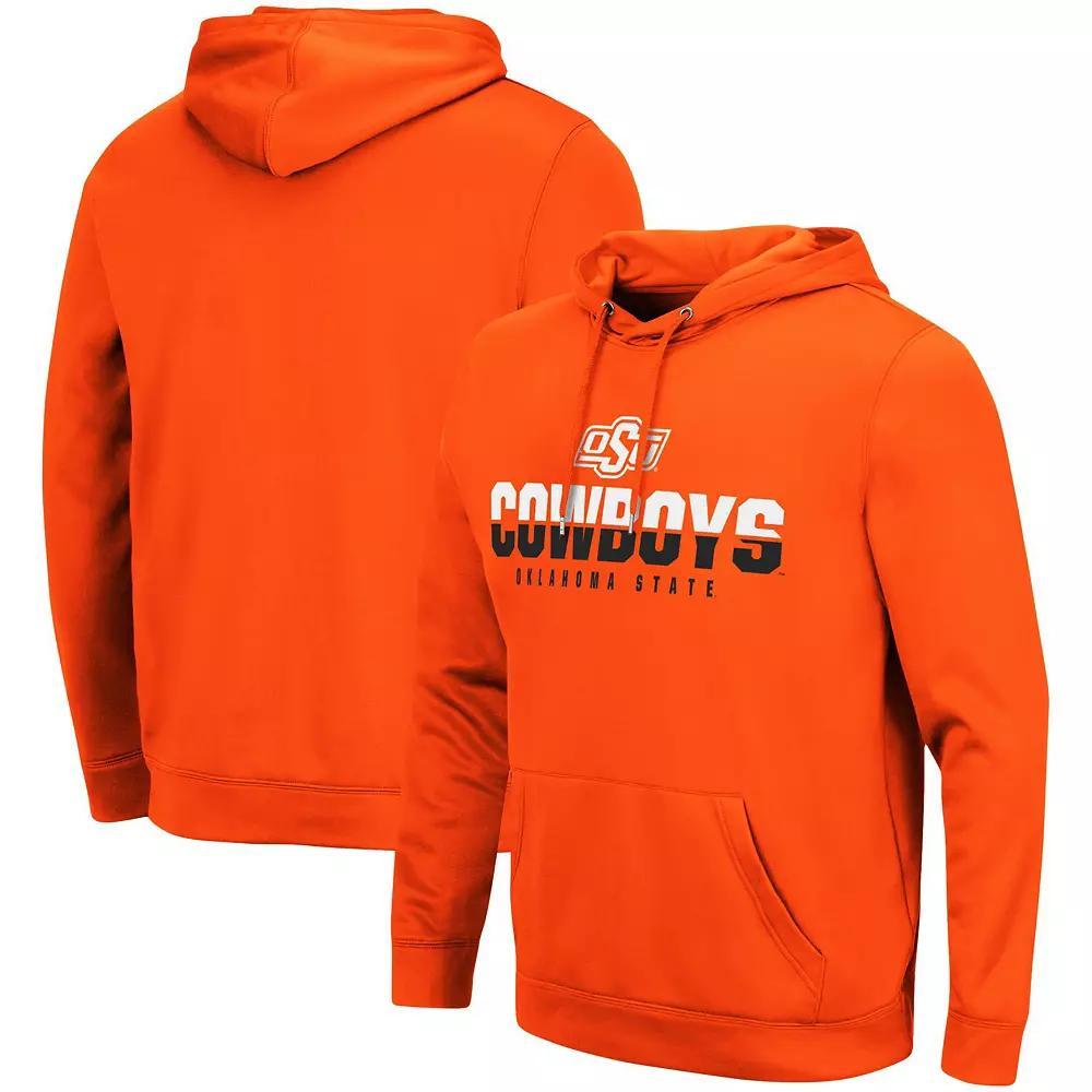 Men's Colosseum Orange Oklahoma State Cowboys Lantern Pullover Hoodie, Size: XL Product Image