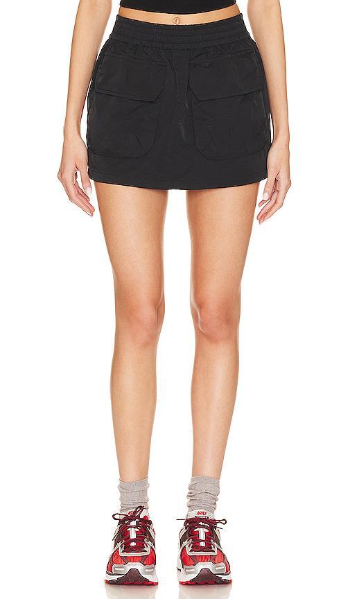 Lovers and Friends Britt Mini Skirt in Black Product Image