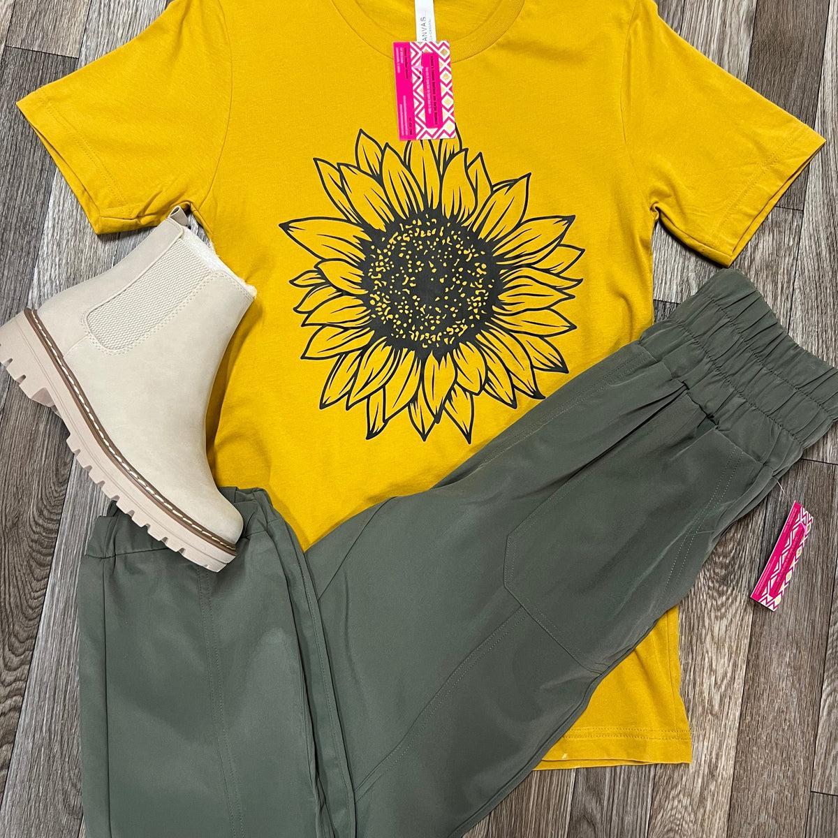 Sunflower Graphic TShirt Female Product Image