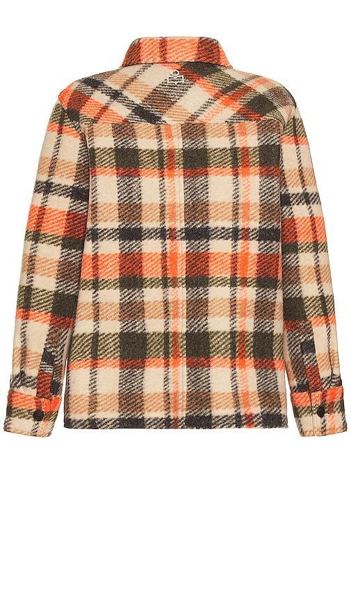 Isabel Marant Kervon Overshirt in Orange Product Image
