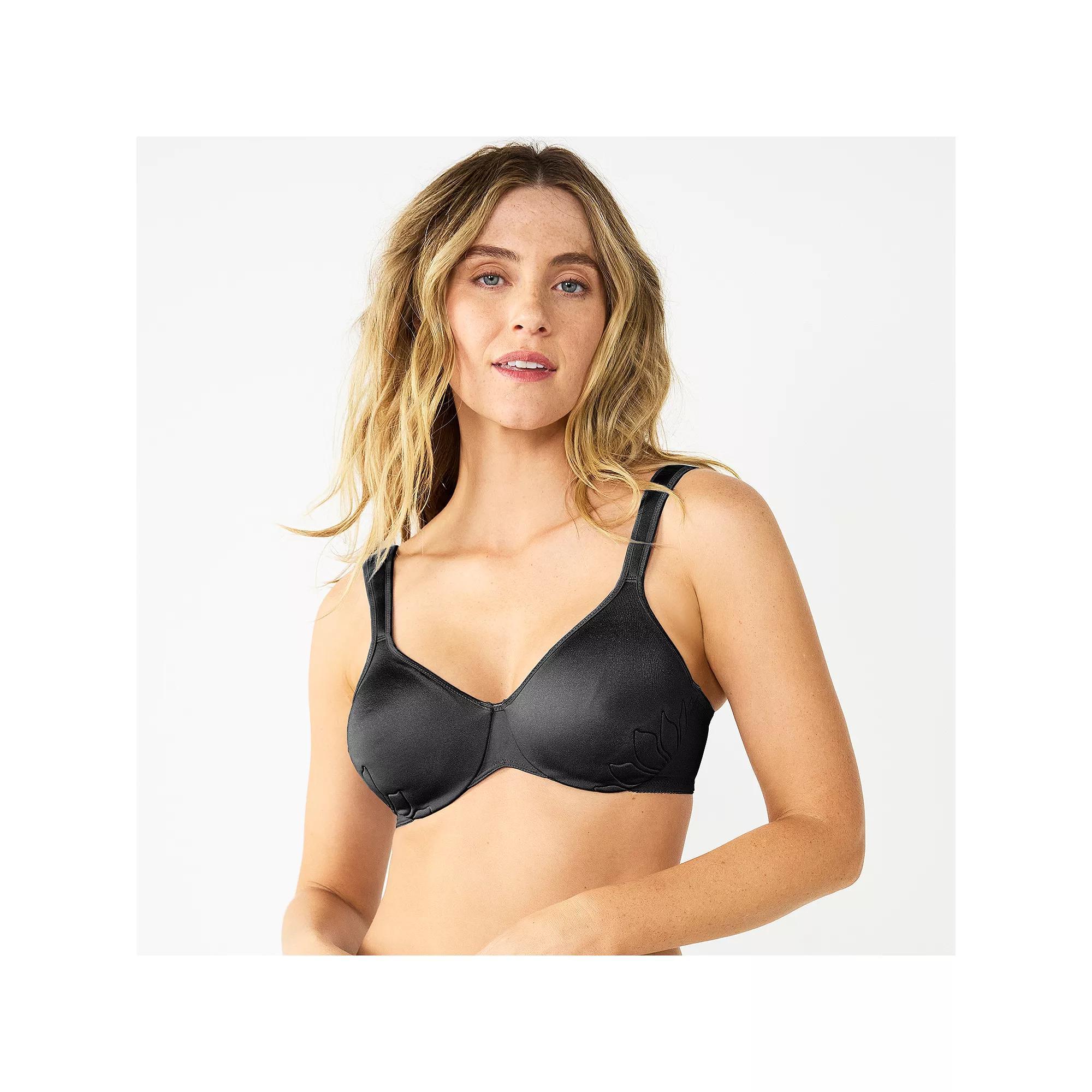 Bali® Live It Up® Full-Figure Seamless Underwire Bra 3353, Women's, Size: 36 D, White Product Image