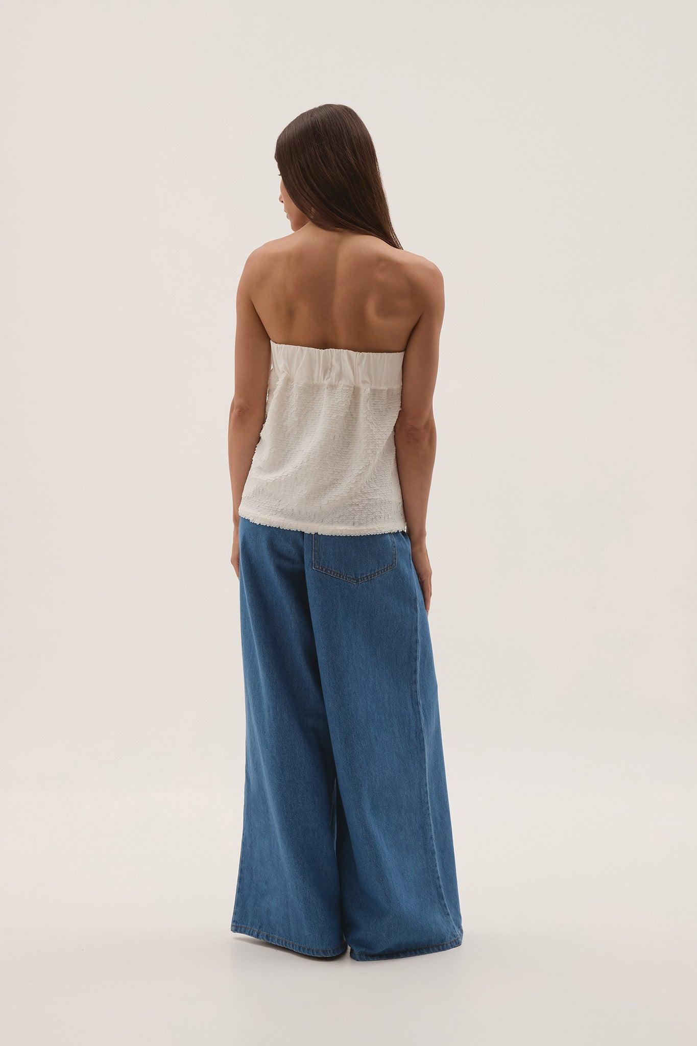 Nebula Strapless Top Product Image
