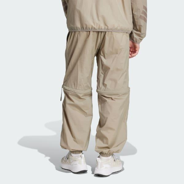 adidas City Escape Premium Zip-Off Cargo Pants Putty Beige XL Mens Product Image