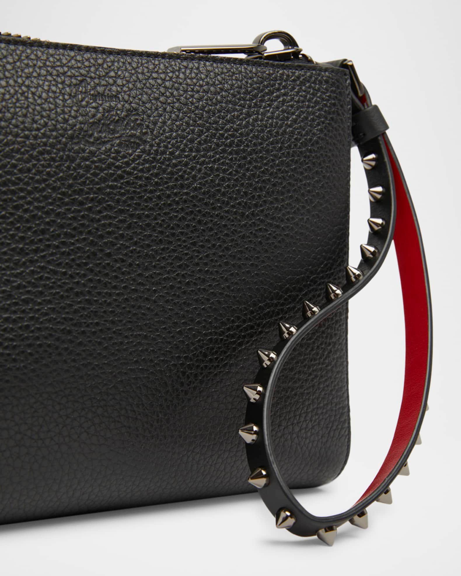 Cabata Mini Pouch Wristlet in Leather  Product Image
