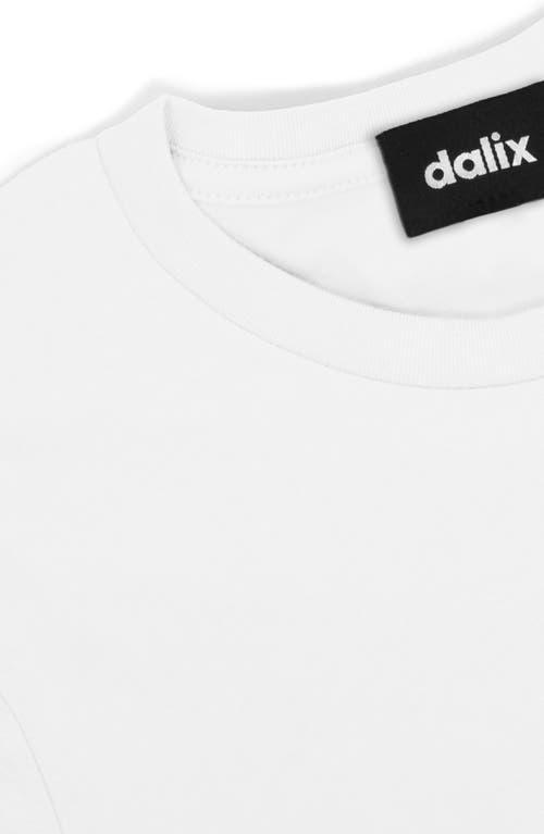 Dalix Be Kind Womens Relaxed Tee in White at Nordstrom, Size Xx-Large Product Image