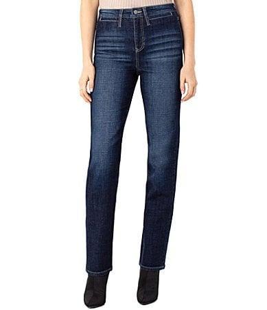 Liverpool Los Angeles Kennedy Straight Jean (Castle) Women's Jeans Product Image
