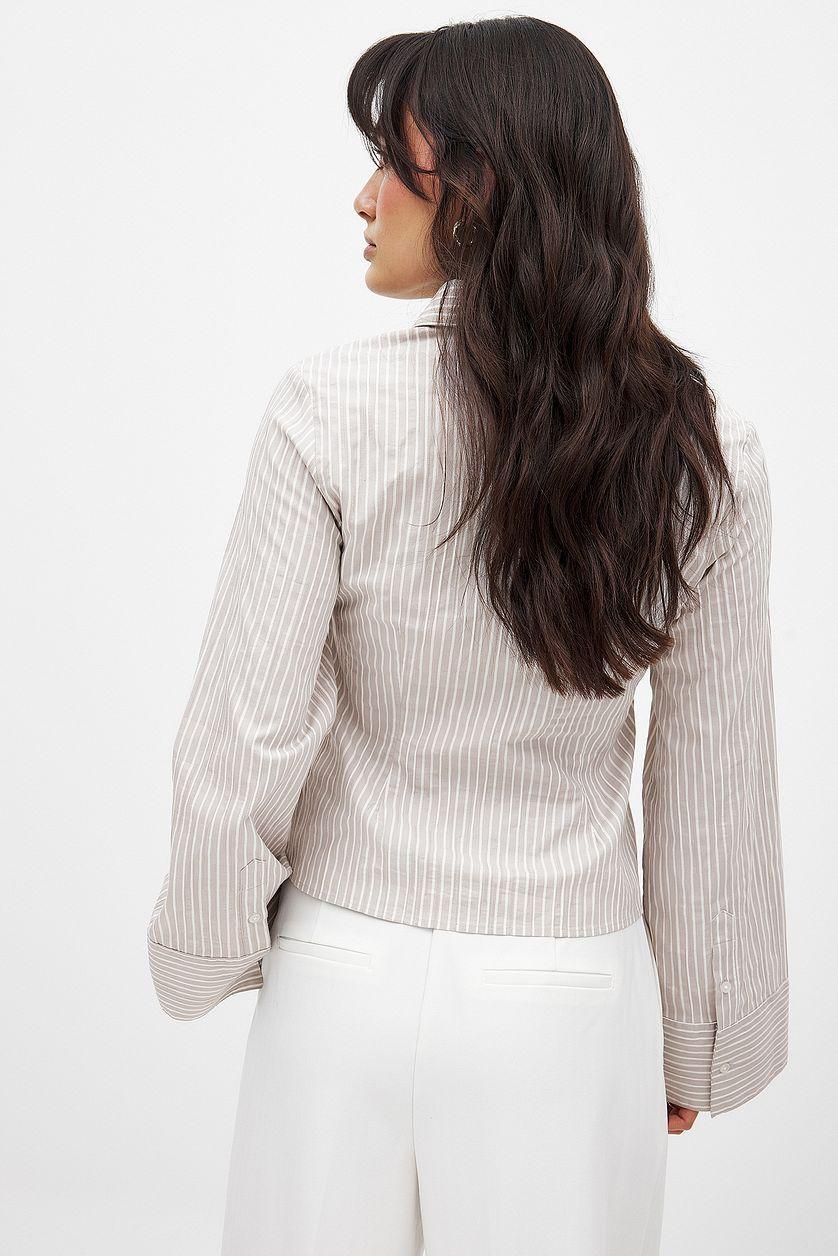 Fitted Wide Cuff Shirt Product Image