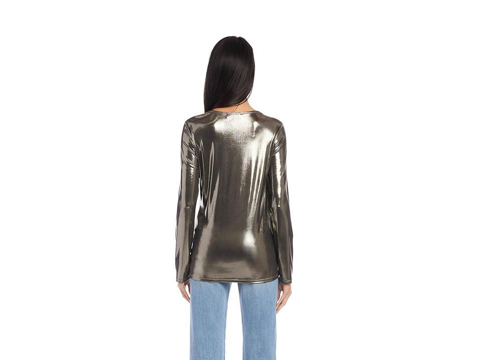 Karen Kane Drape Front Top Women's Clothing Product Image