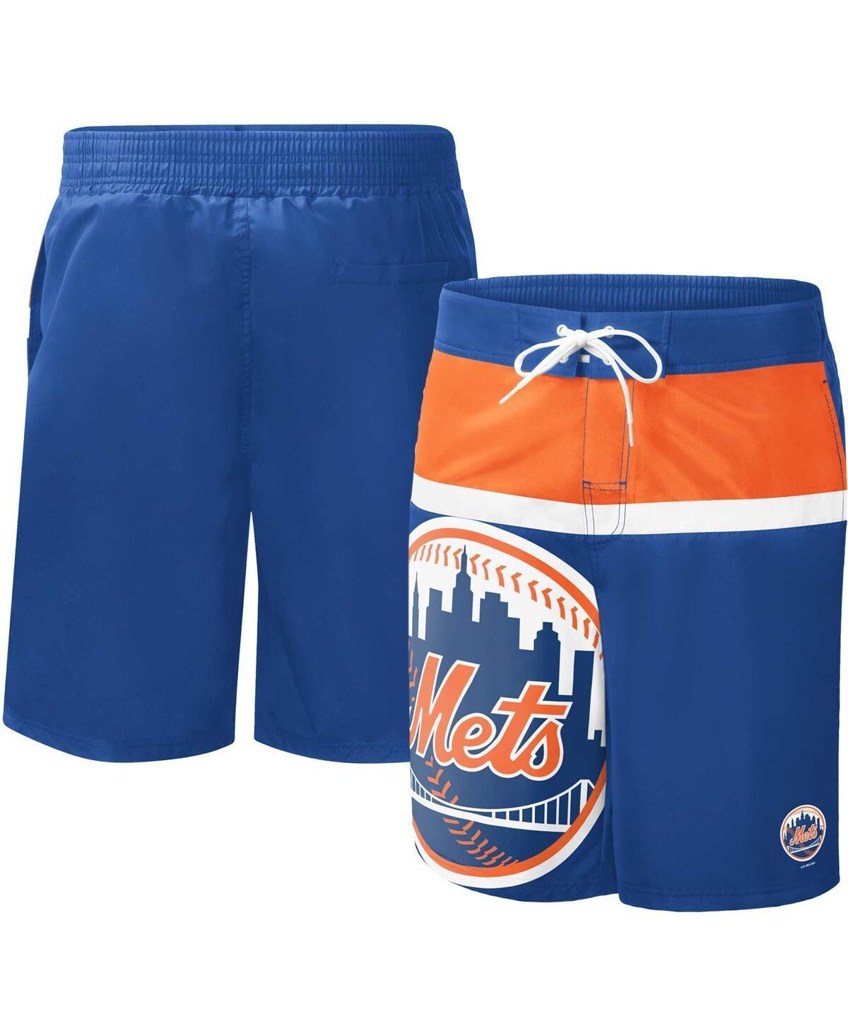 Men's G-III Sports by Carl Banks Royal New York Mets Sea Wind Swim Shorts, Size: XL, Blue Product Image