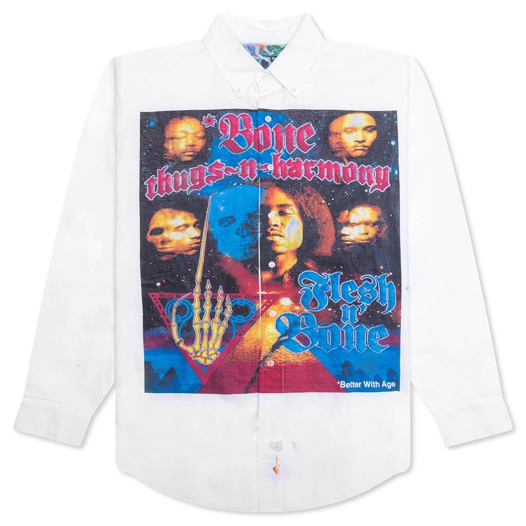 Crossroads Button Down - White Male Product Image