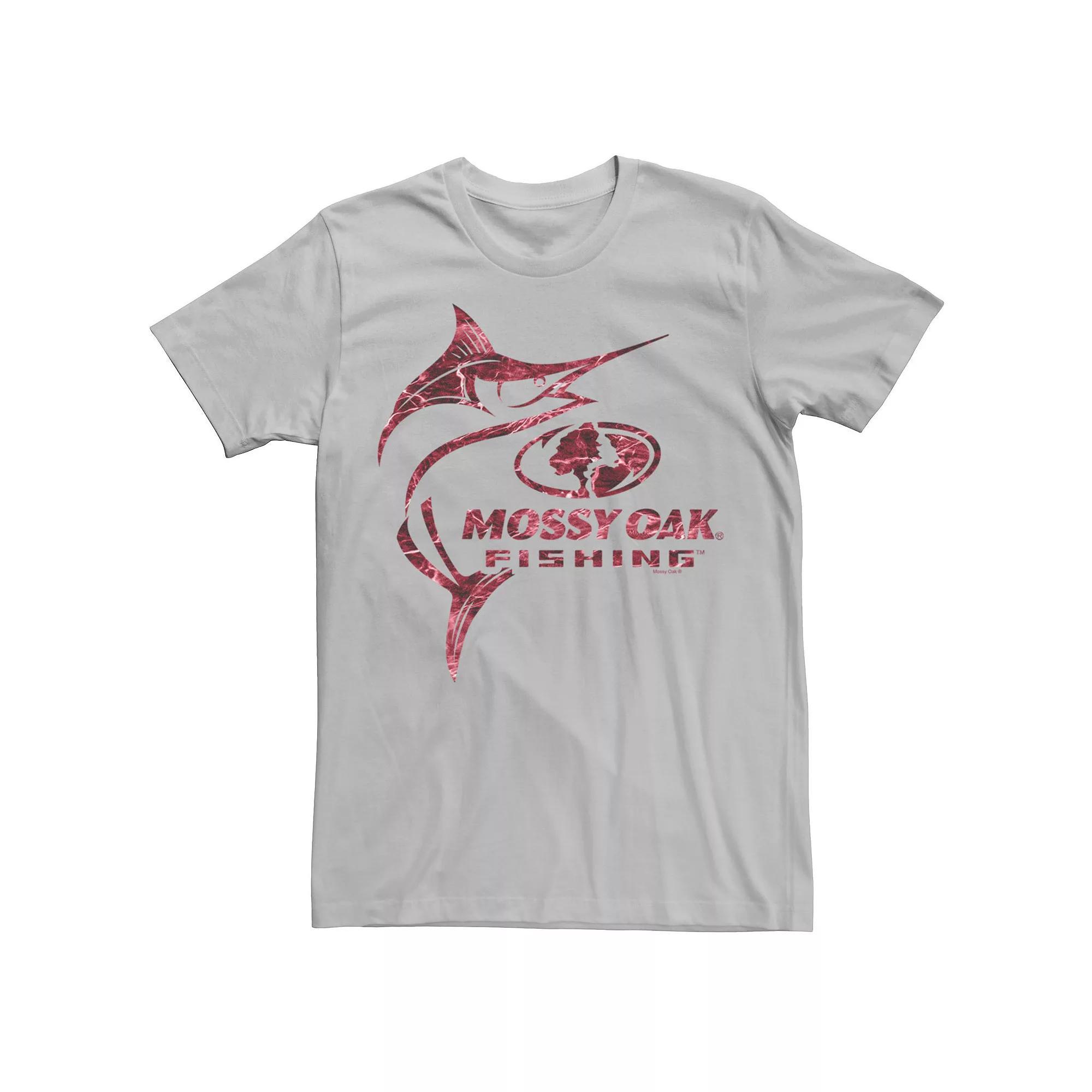 Mens Mossy Oak Fishing Swordfish Water Surface Tee Product Image