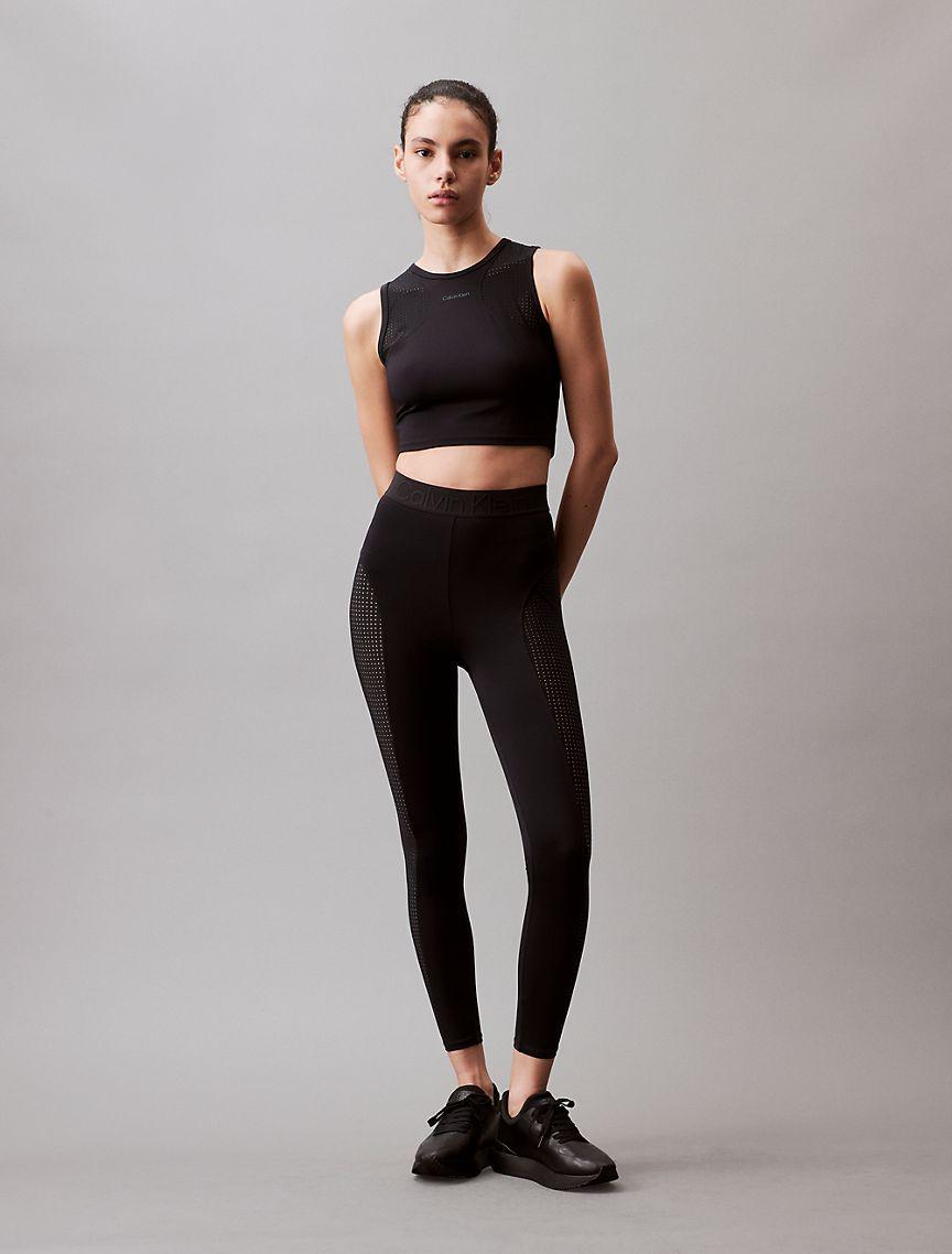 CK Sport Future Icon Mesh Cropped Tank Top Product Image