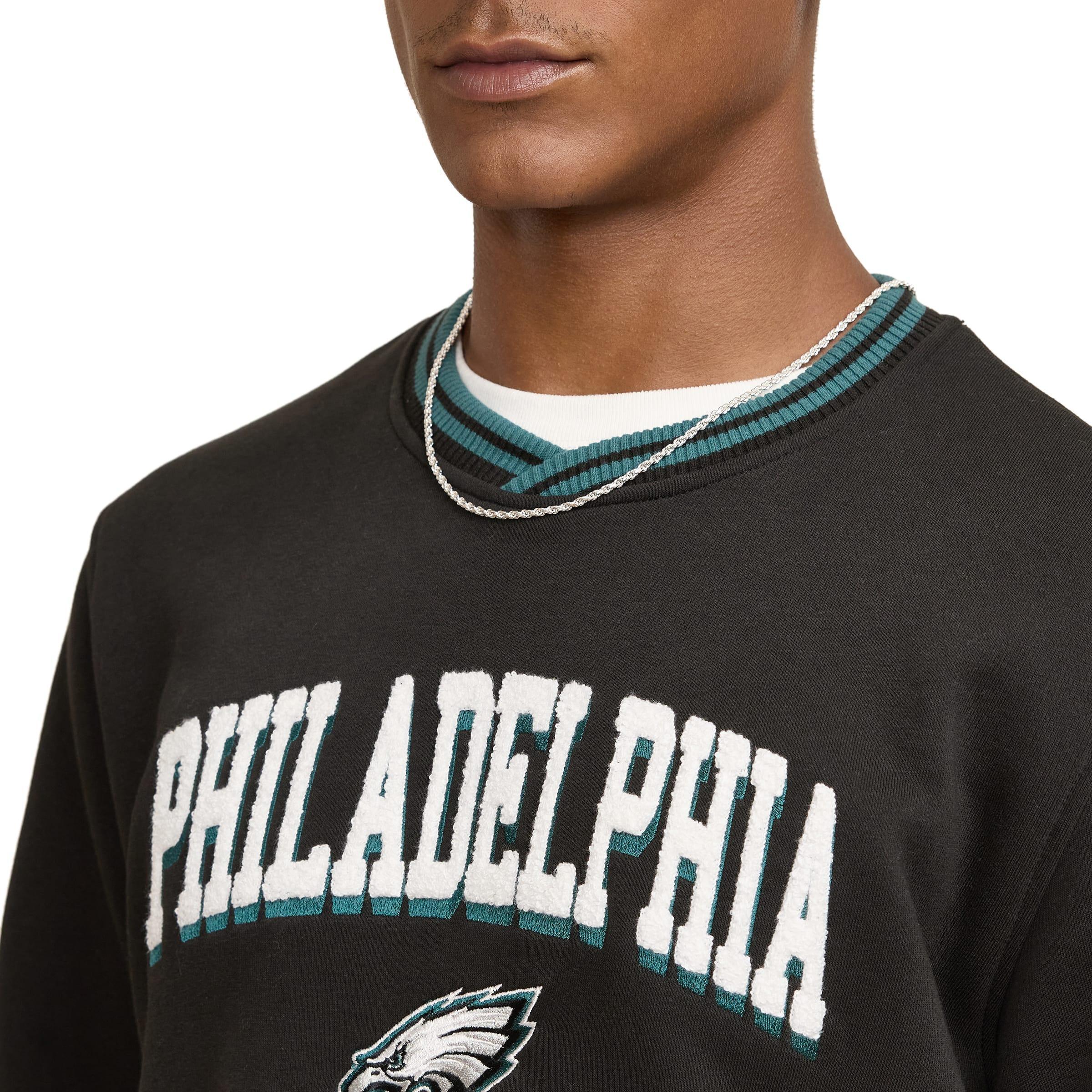Dallas Cowboys Sport Night Black Crewneck Male Product Image