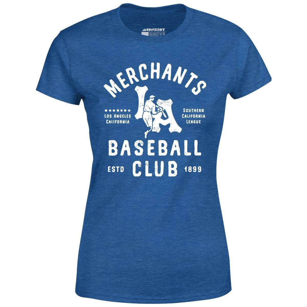 Los Angeles Merchants - California - Vintage Defunct Baseball Teams - Women's T-Shirt Female Product Image