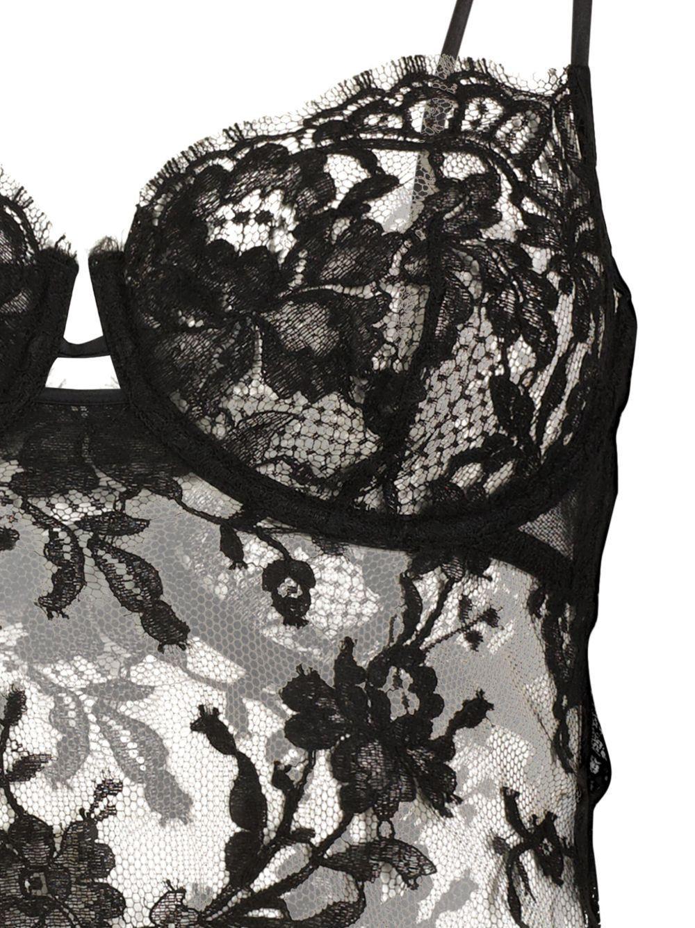 Camille lace slip dress Product Image