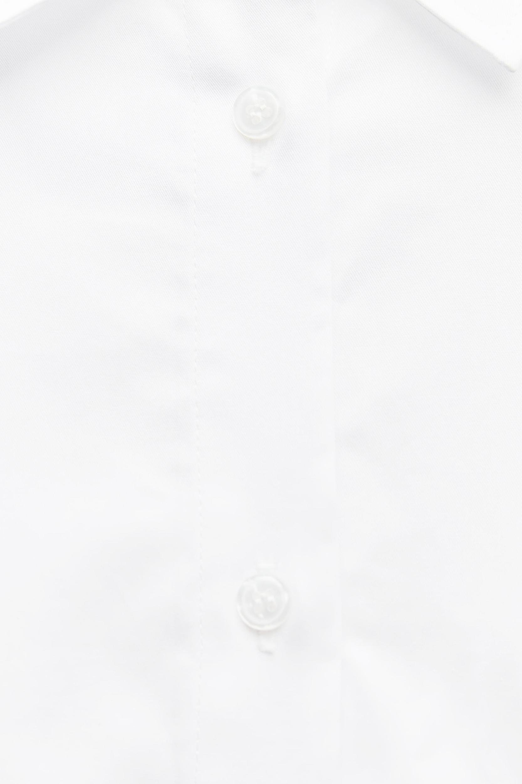 OVERSIZE SHIRT WITH BACK BOW Product Image